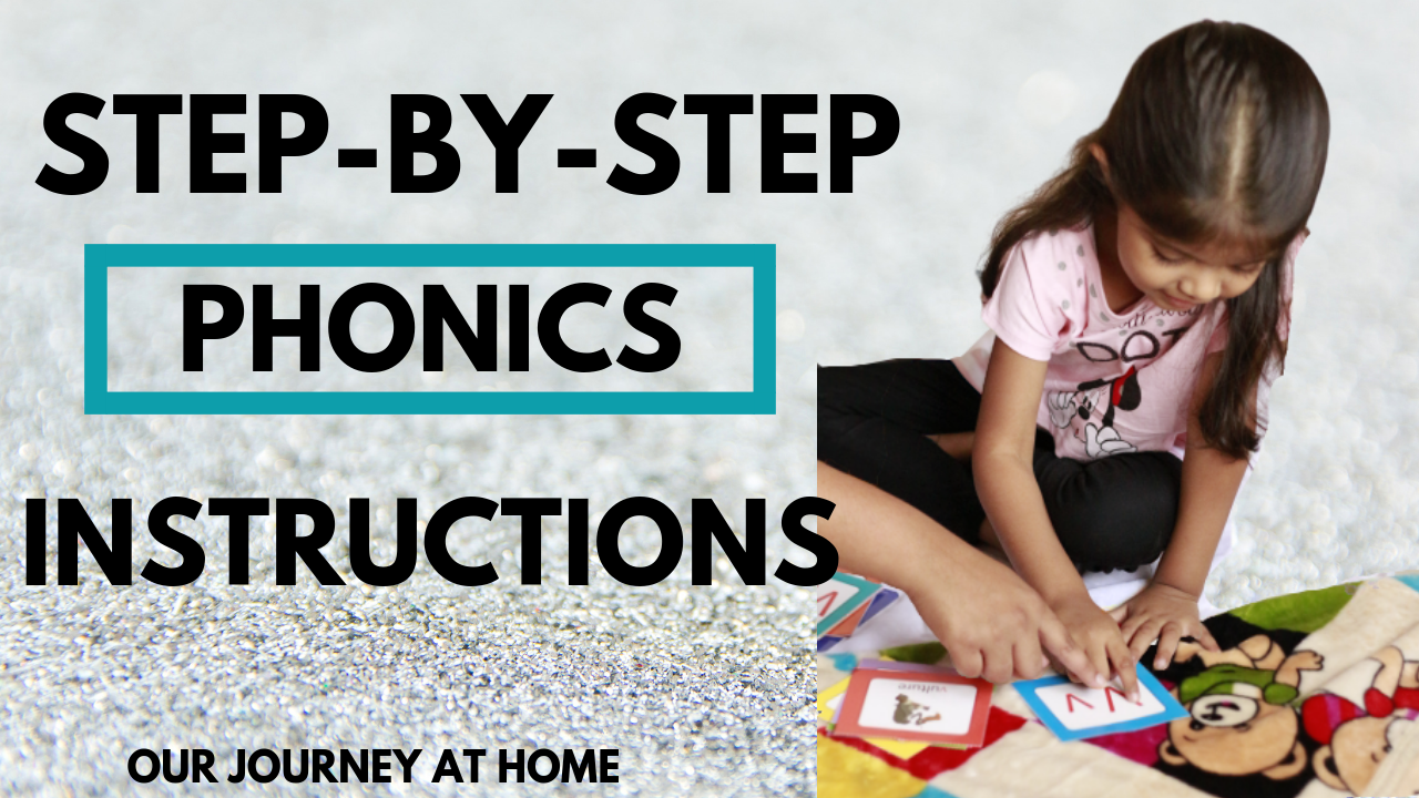 Step By Step Phonics Instructions For Parents Our Journey At Home