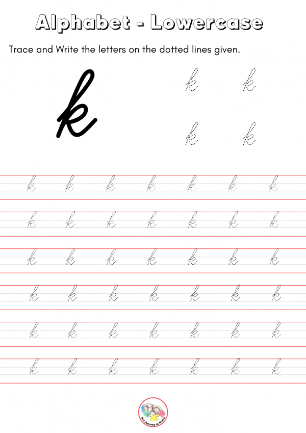 Cursive Handwriting - Digital Workbook (pdf) - Our Journey At Home